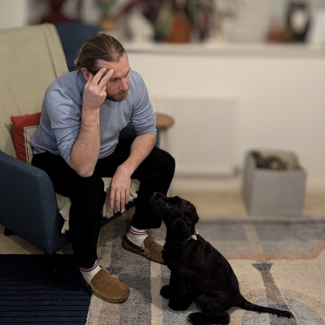 Image of Depressed man; CBT treatment for Depression in Chichester, West Sussex